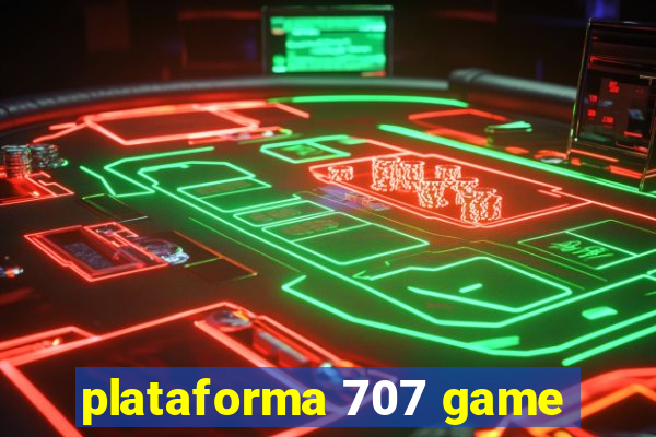 plataforma 707 game